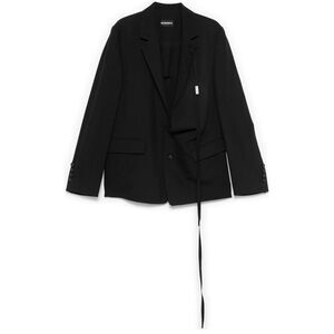 Ann Demeulemeester Black Jackets - Blazers Men